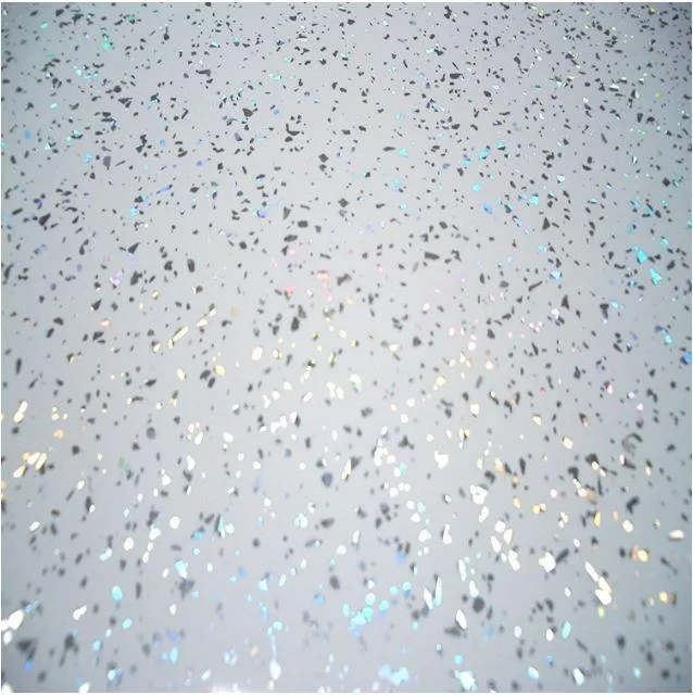 Platinum White Sparkle 5mm Wall Cladding For Bathrooms 2.6m x 0.25m