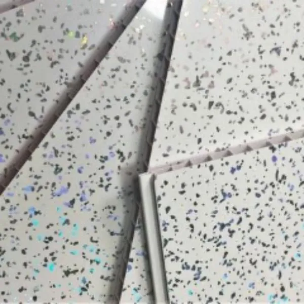 Platinum White Sparkle Bathroom Wall Panels PVC 8mm Thick Cladding 2.6m x 250mm