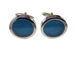 Polka Dot Blue Cufflinks