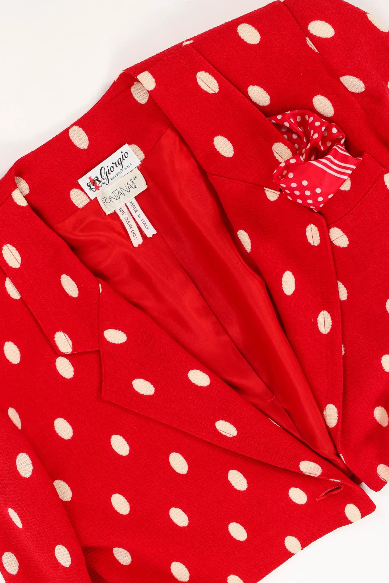 Polka Dot Bolero & Dress Set