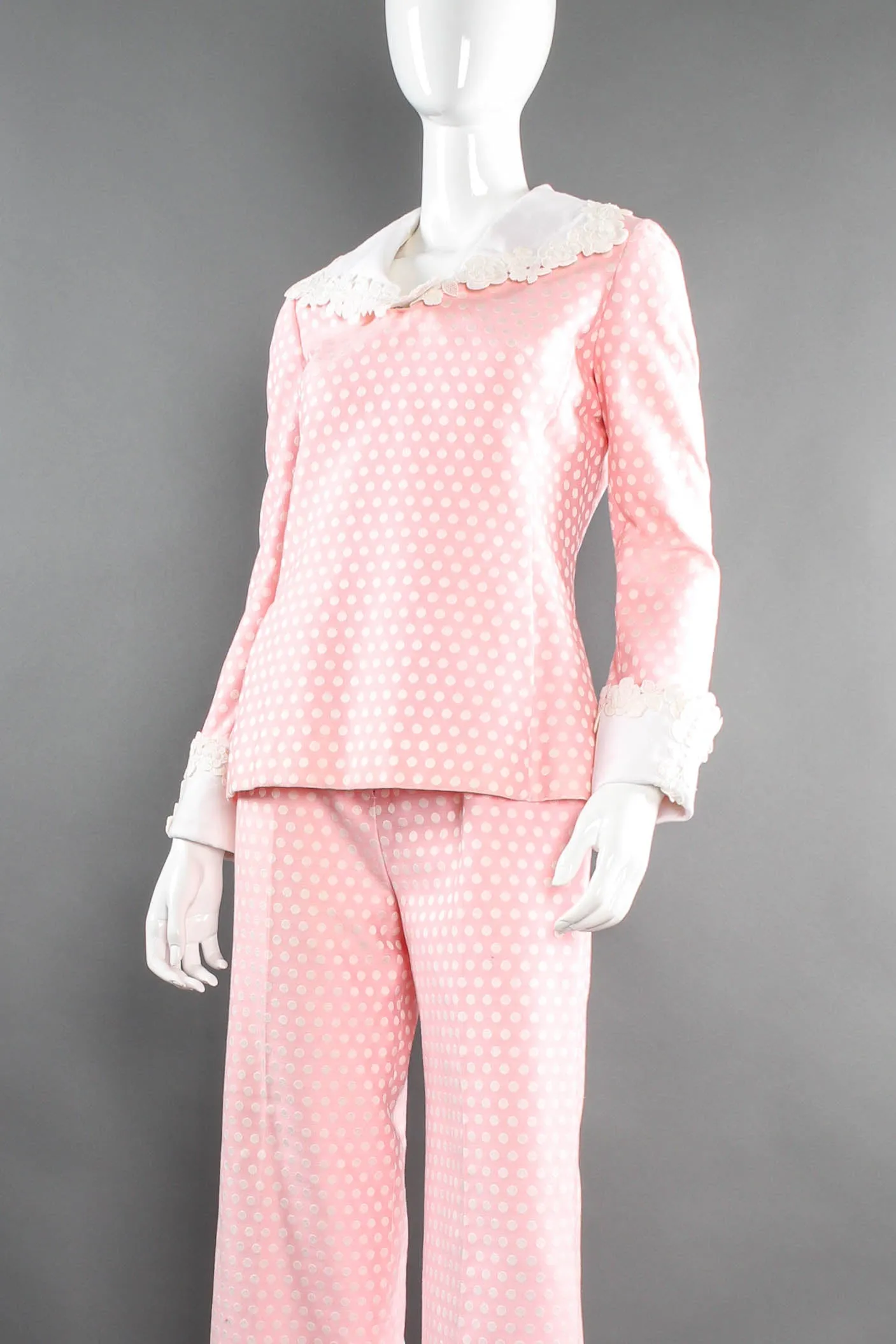 Polka Dot Leisure Pant Set