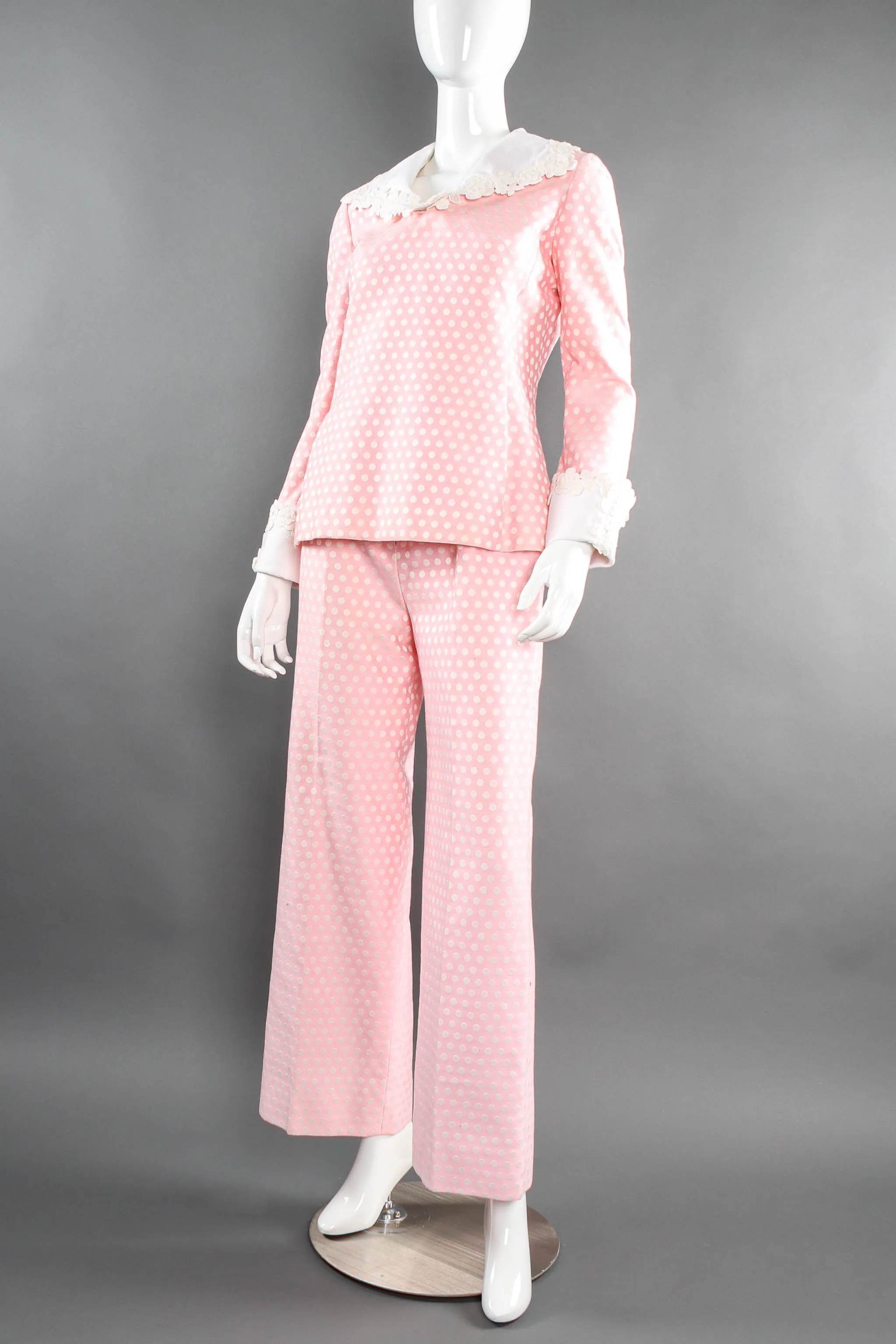 Polka Dot Leisure Pant Set