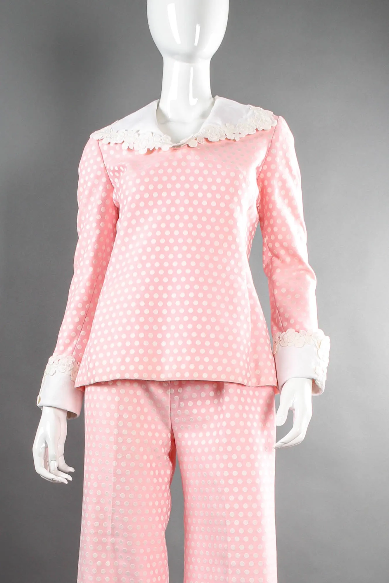Polka Dot Leisure Pant Set