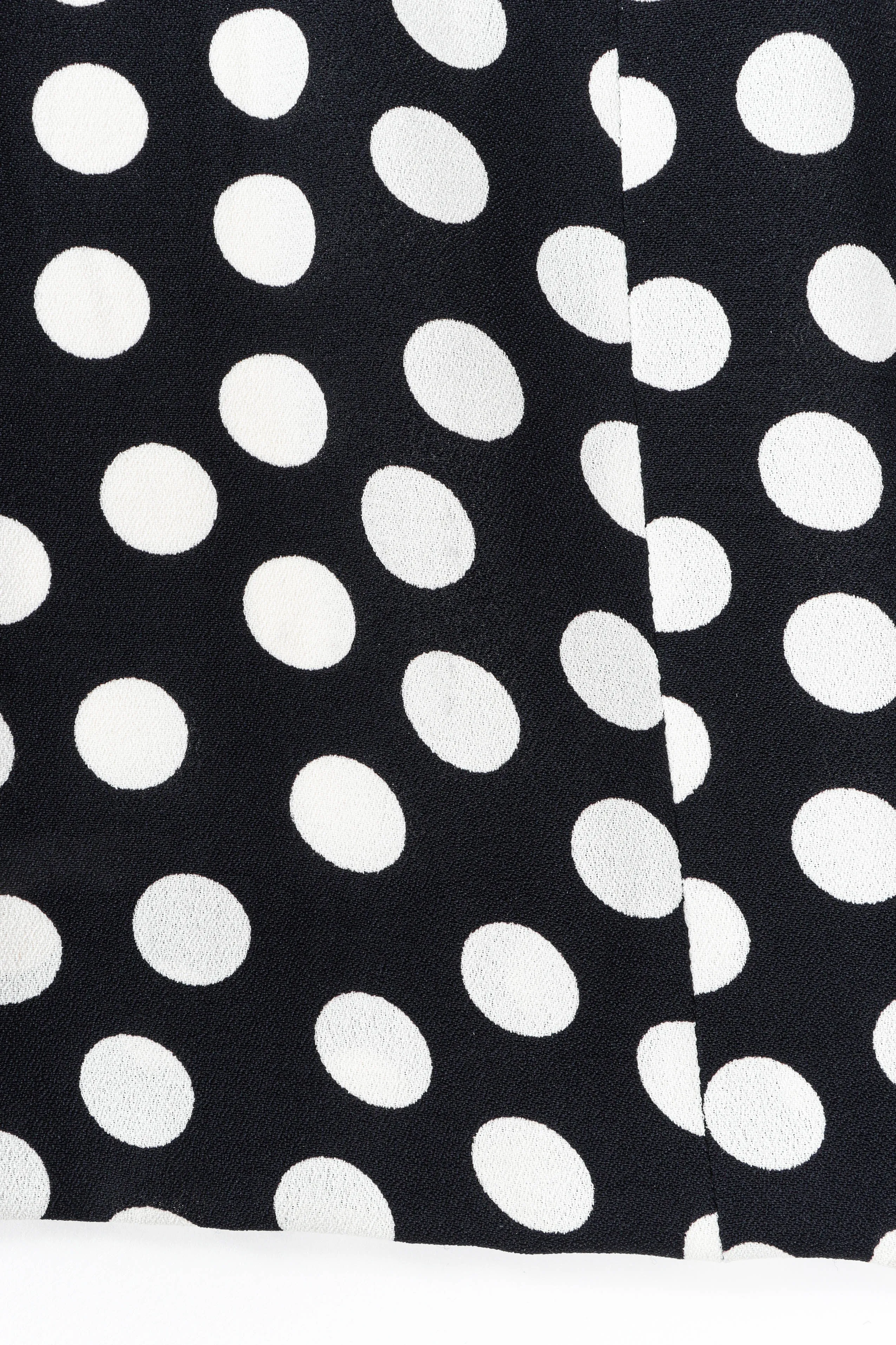 Polka Dot Pleat Dress