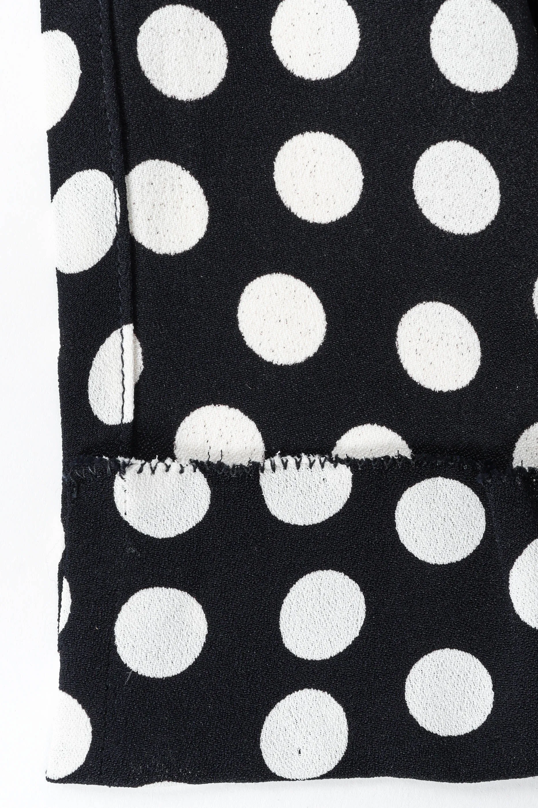 Polka Dot Pleat Dress