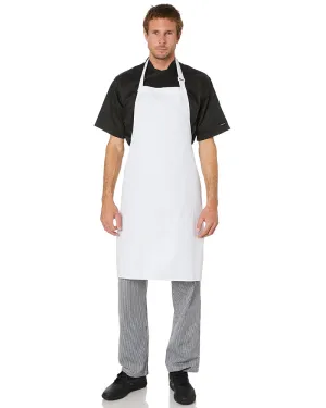 Polycotton Bib Apron - White