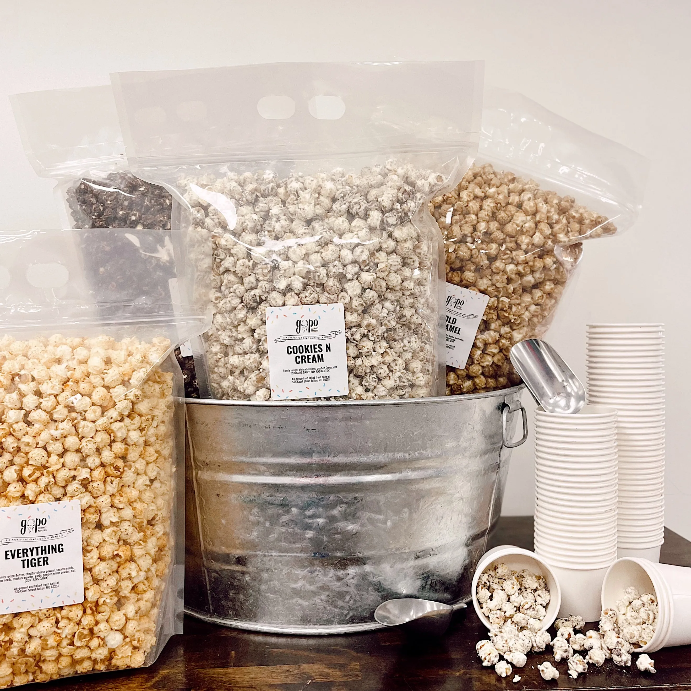Popcorn Party for 100 Guests (Plume Pick-up Only)