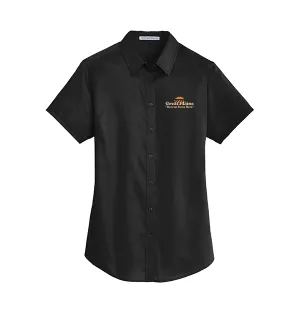 Port Authority® Women's Short Sleeve SuperPro™ Twill Shirt