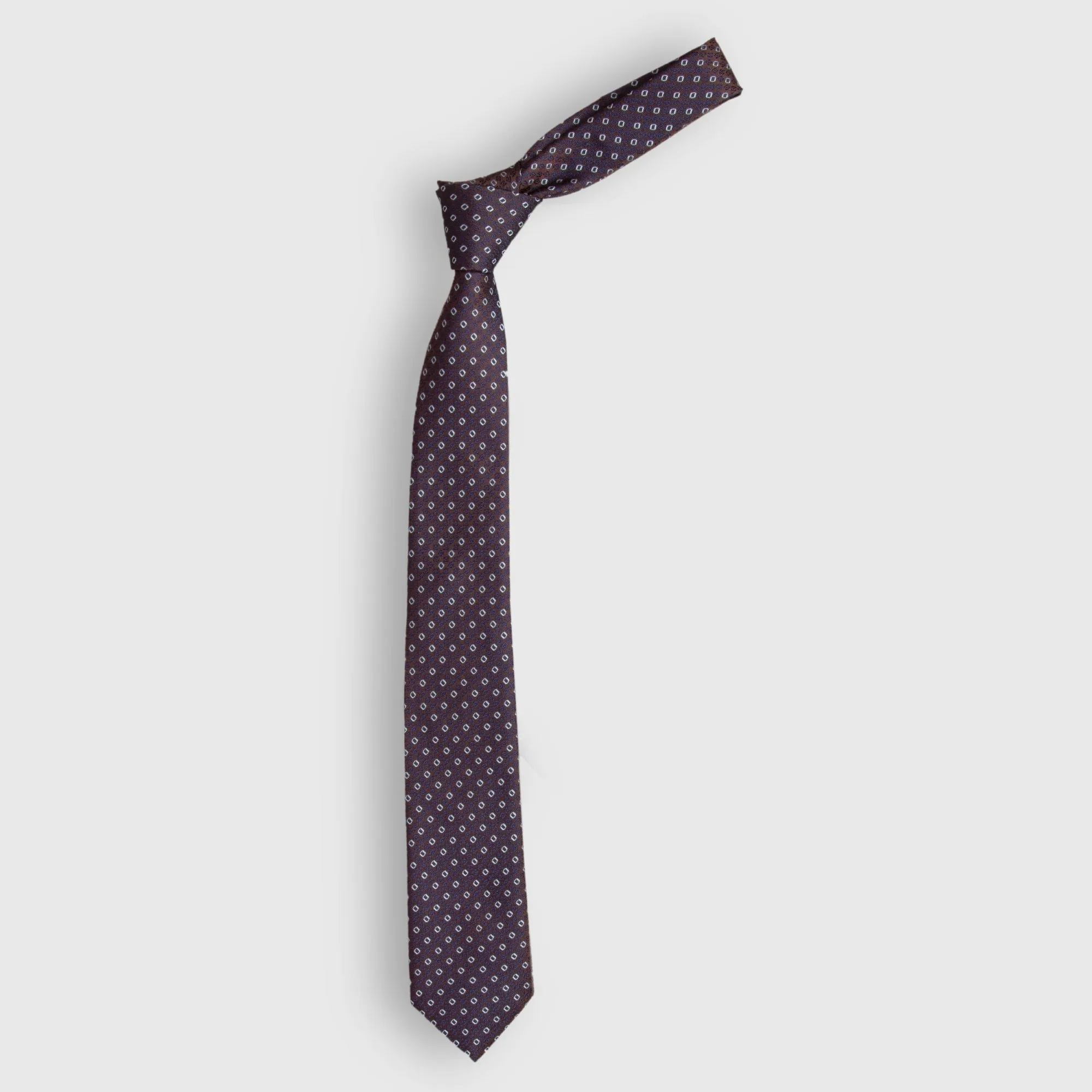 Purple Printed Tie