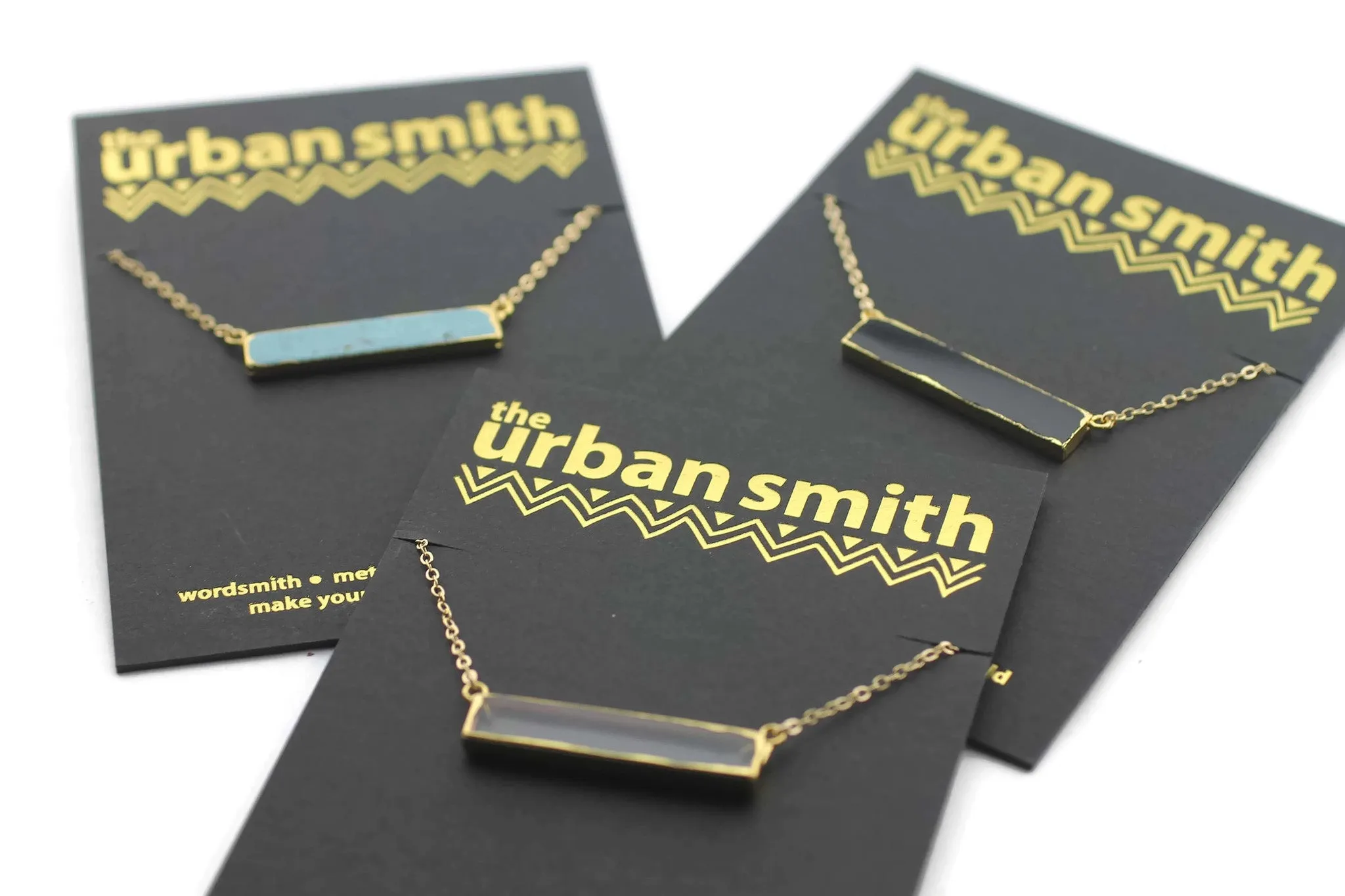 QUARTZ BAR NECKLACE