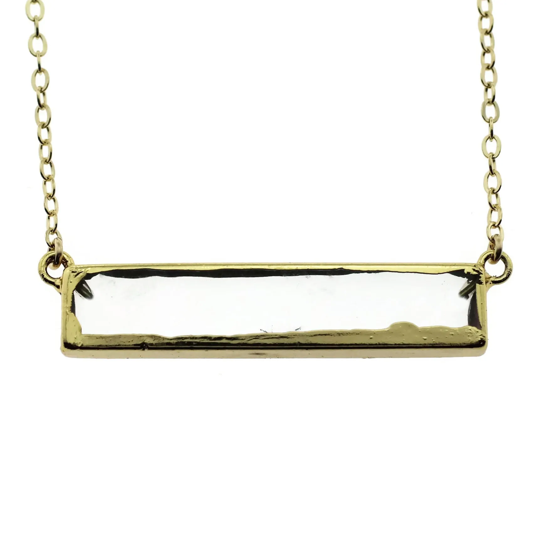 QUARTZ BAR NECKLACE