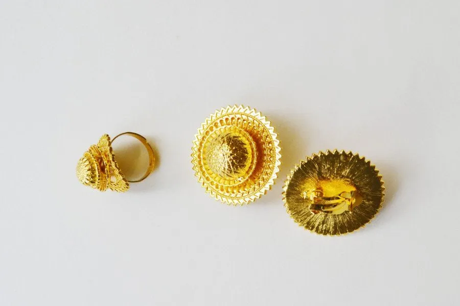 Quitisha Necklace, Ring, Earring, and Hair Set