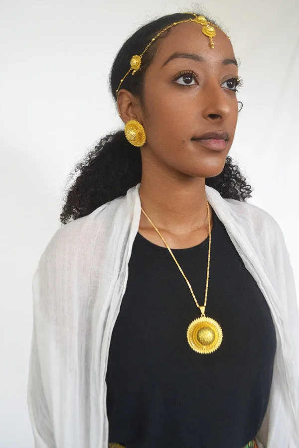Quitisha Necklace, Ring, Earring, and Hair Set