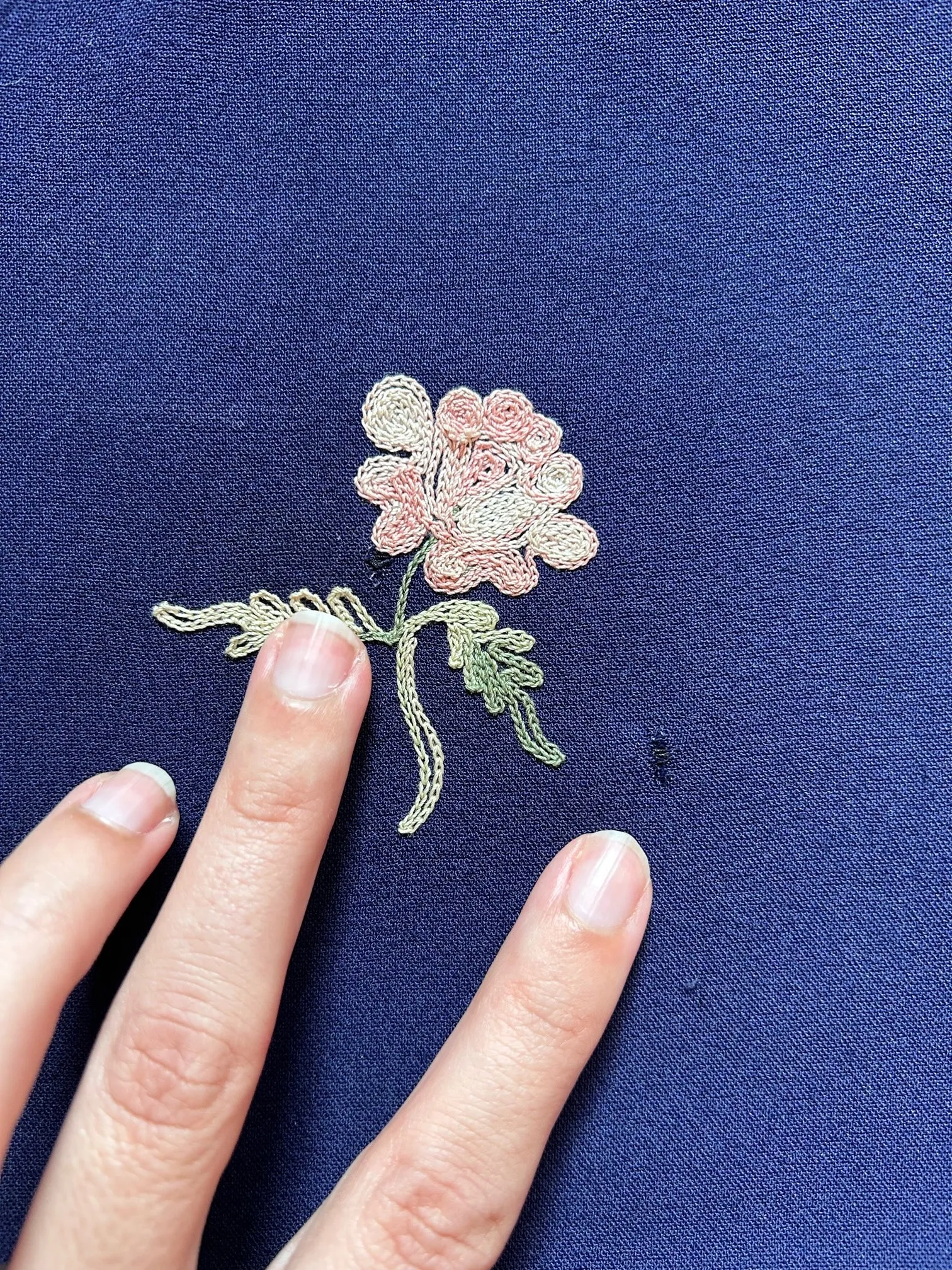 RESERVED . Late 1930s embroidered dress . 30s 40s dress . size xs to s