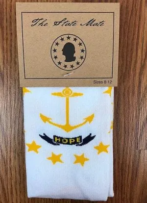 Rhode Island State Flag Socks