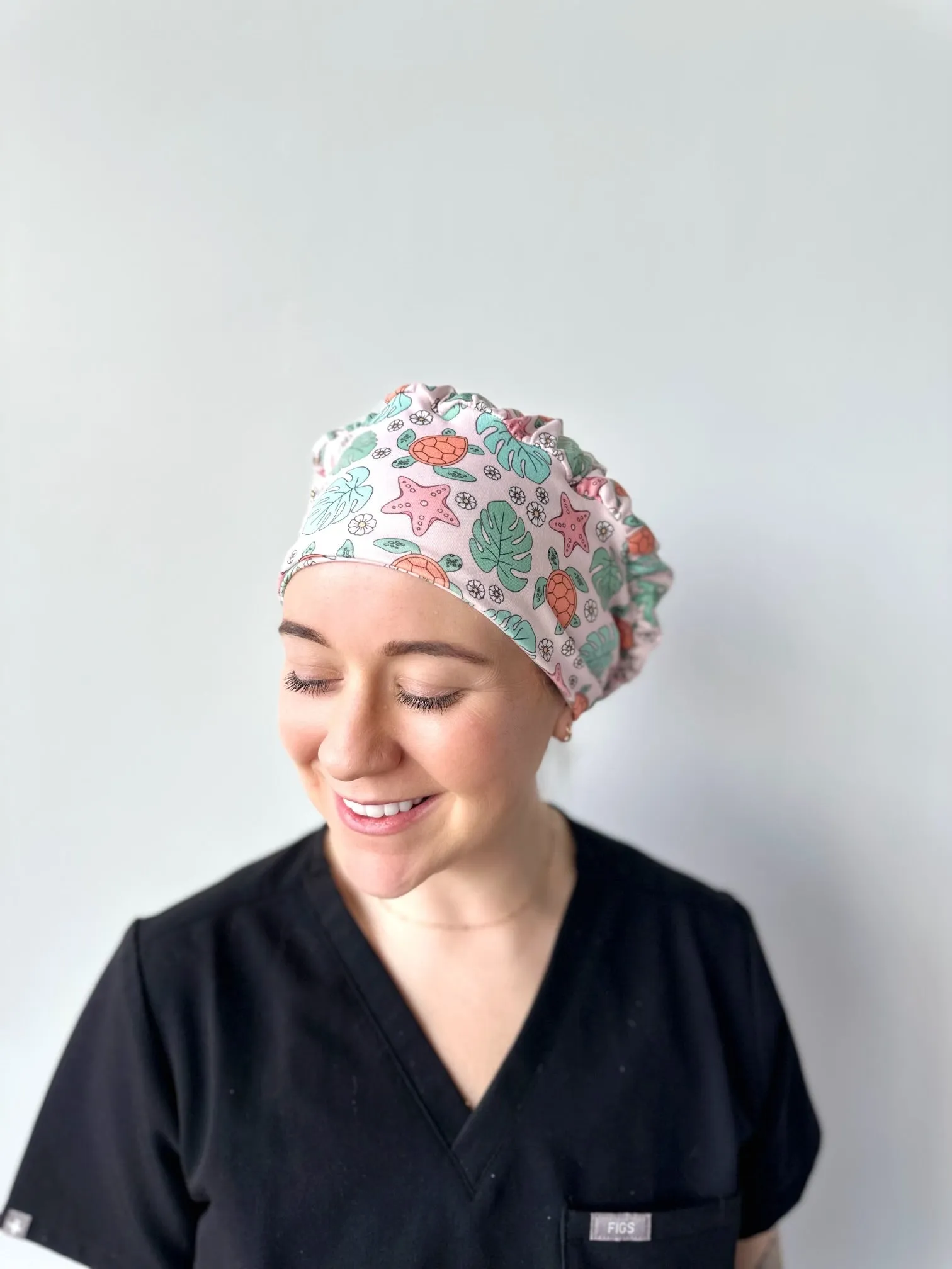 Scrub Hat - Under The Sea Turtles