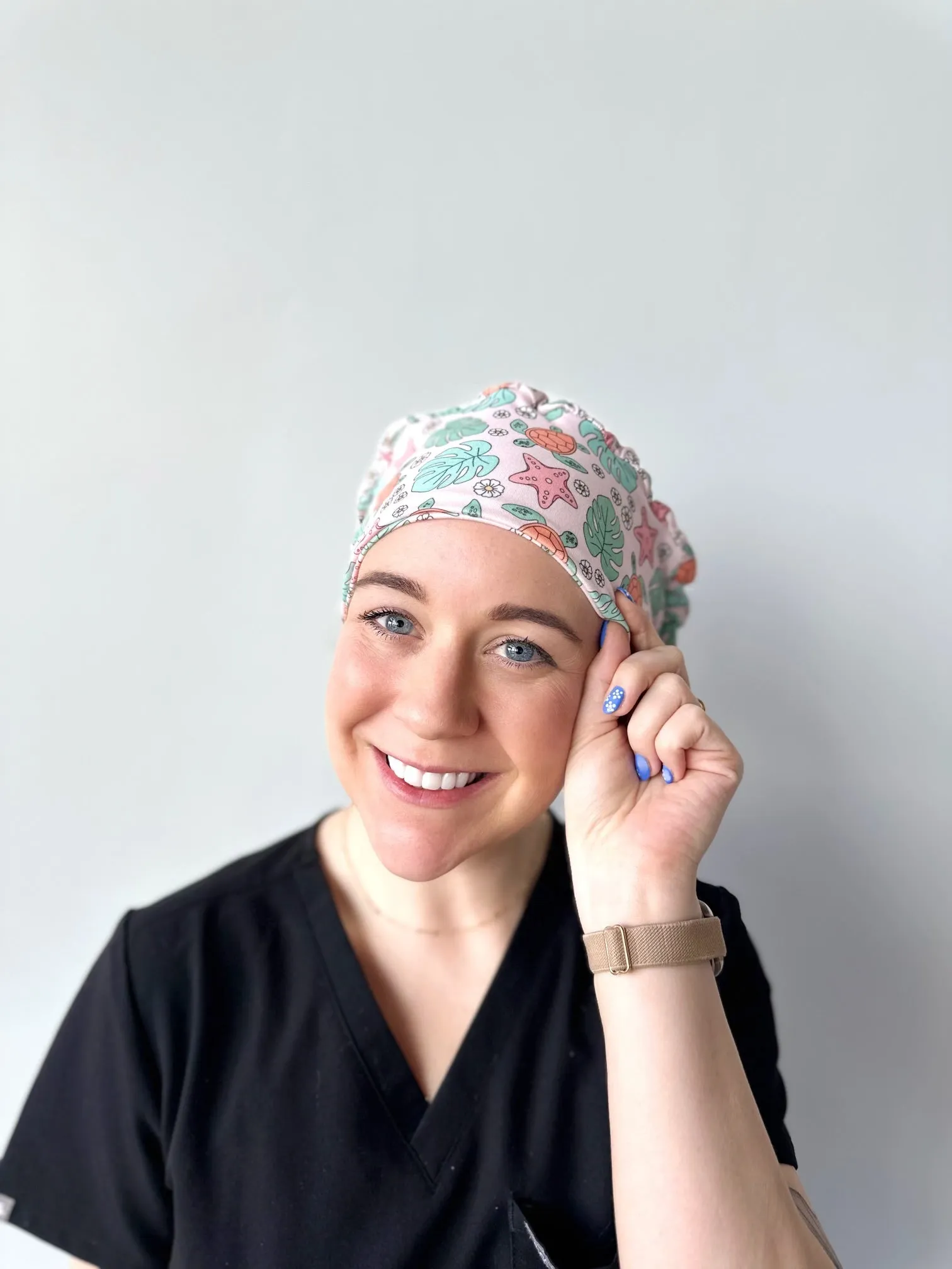 Scrub Hat - Under The Sea Turtles