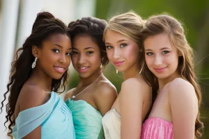 SERVICE-TEEN FULL FACE MAKEUP APPLICATION/ADD $20.00 FOR SYDONI MINK LASHES