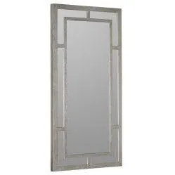 Silver Finish with Silver Finish Design Overlay Pattern