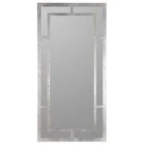 Silver Finish with Silver Finish Design Overlay Pattern