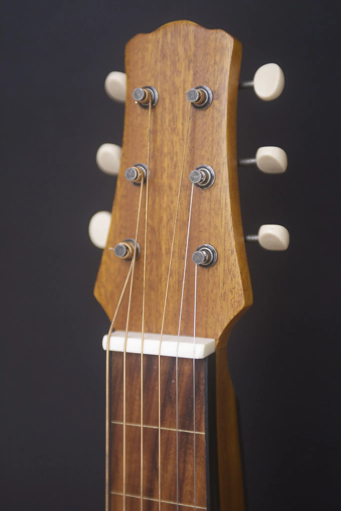 SOLD Asher Acoustic Hawaiian Imperial Lap Steel with custom Snowflake Inlay #047