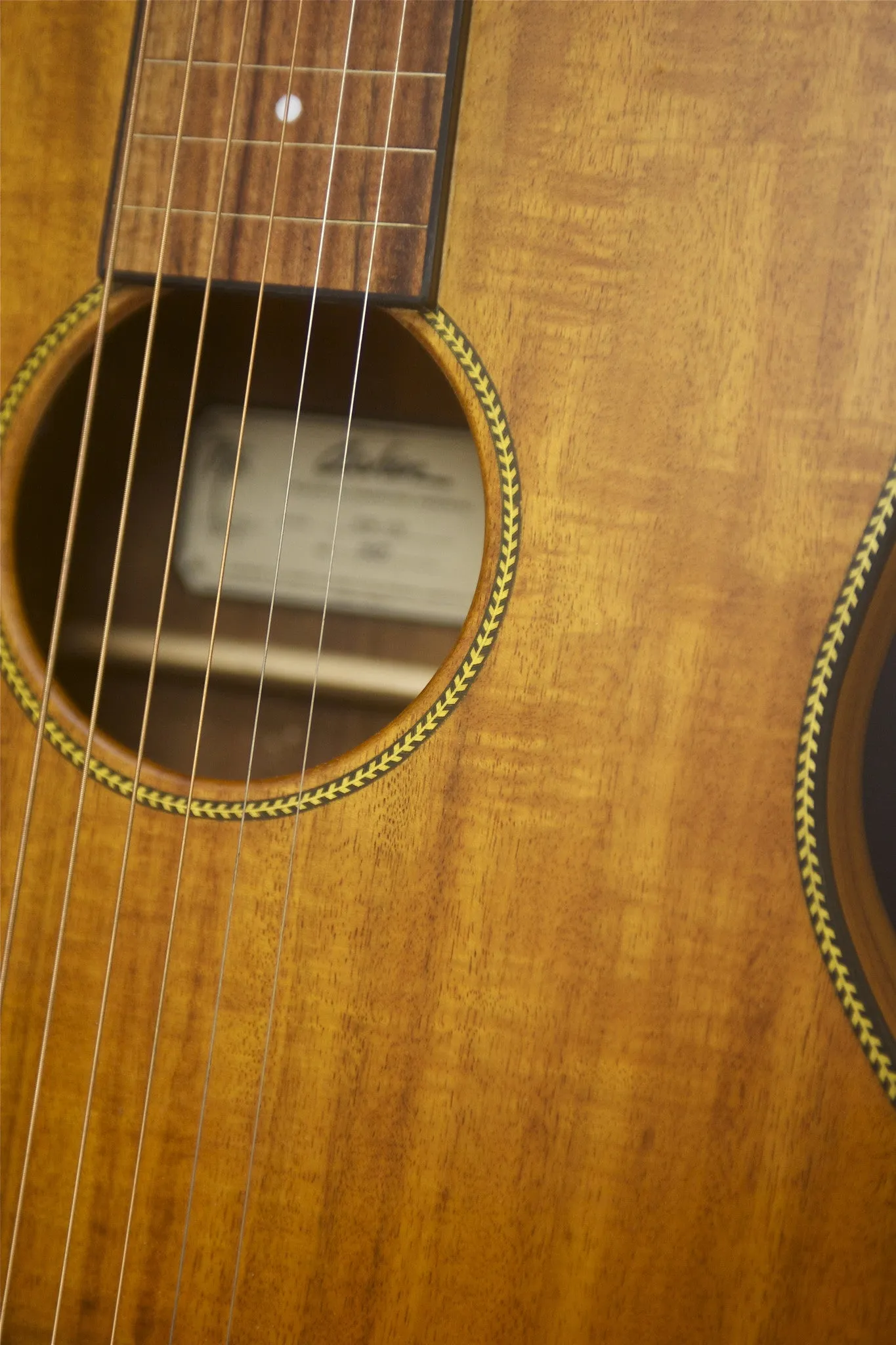 SOLD Asher Acoustic Hawaiian Imperial Lap Steel with custom Snowflake Inlay #047