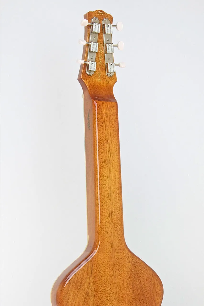 SOLD Asher Electro Hawaiian® Model I Koa Lap Steel with Gold Foil Pickups, s/n# 770
