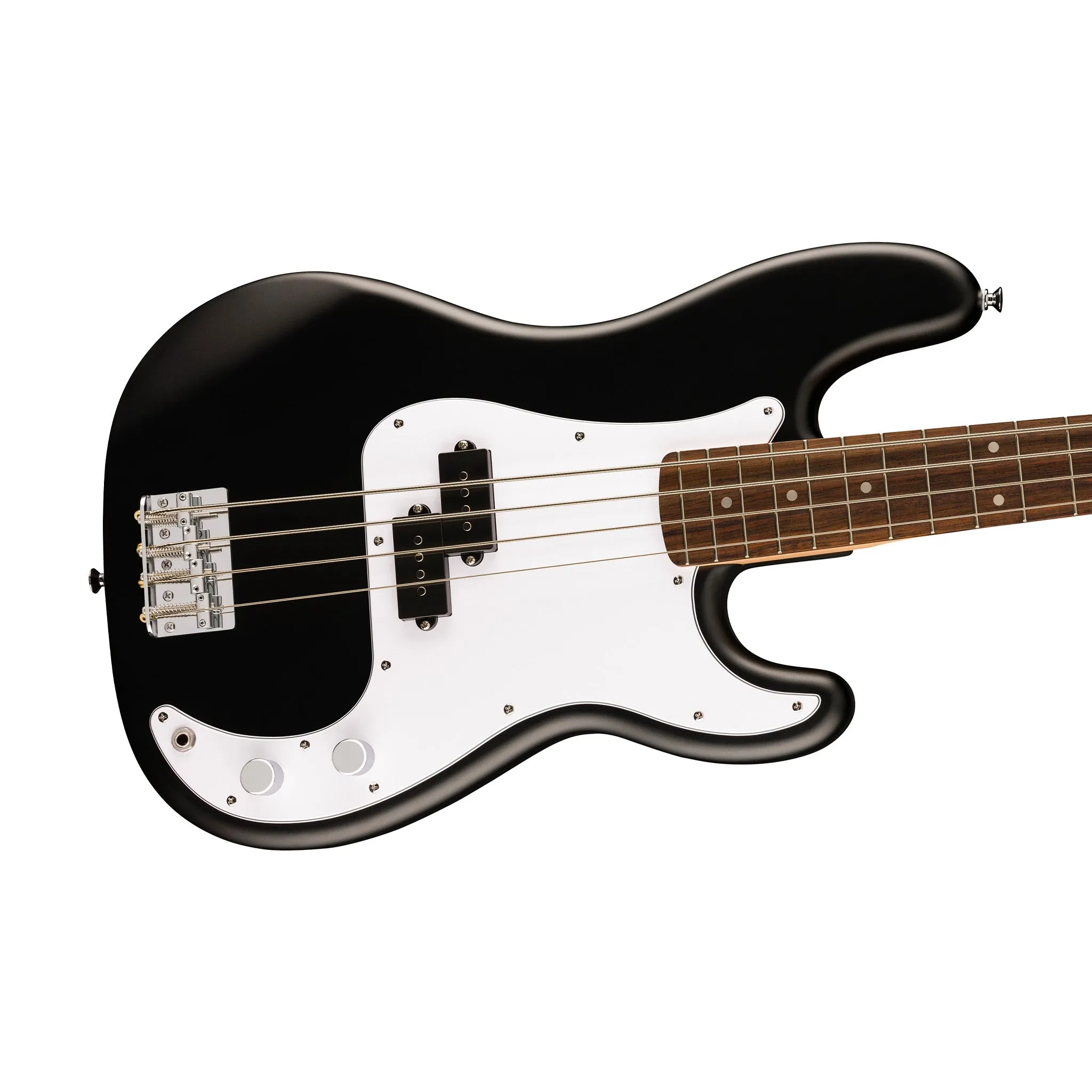 Squier Debut Series Precision Bass Guitar, Laurel FB, Black