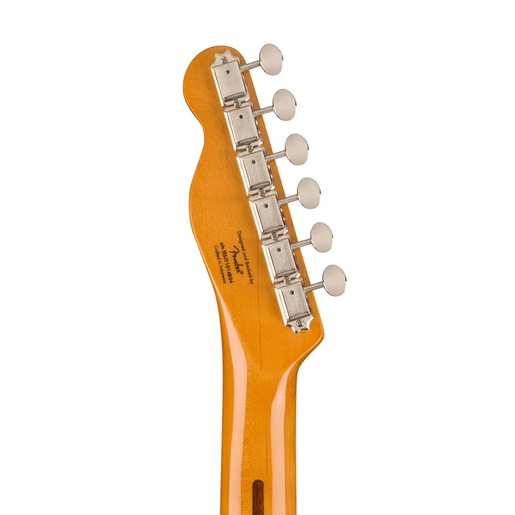 Squier FSR Classic Vibe 50s Telecaster Electric Guitar, Maple FB, Vintage Blonde