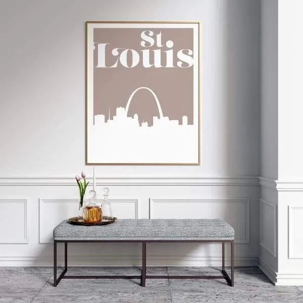 St Louis, Missouri retro city name