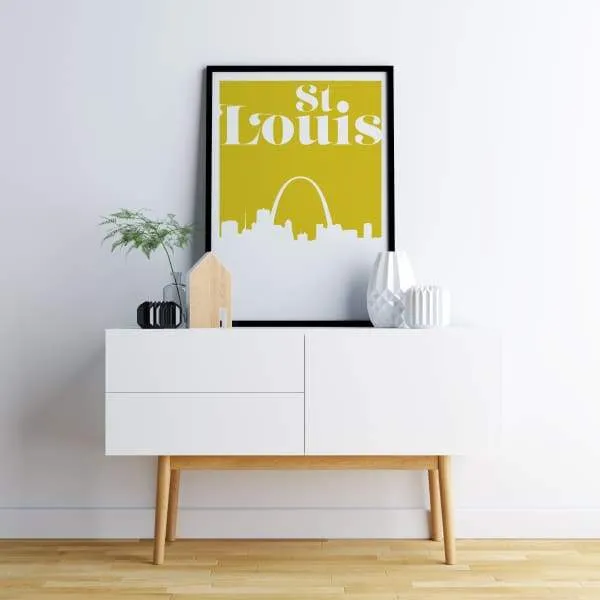 St Louis, Missouri retro city name
