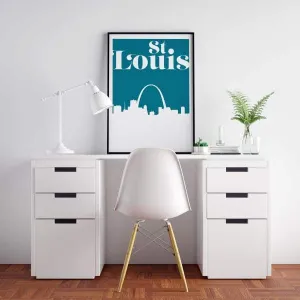 St Louis, Missouri retro city name
