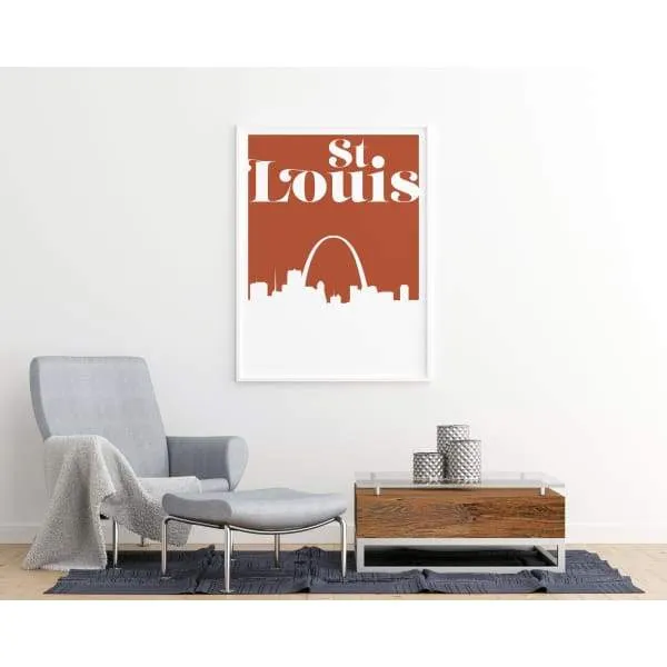 St Louis, Missouri retro city name