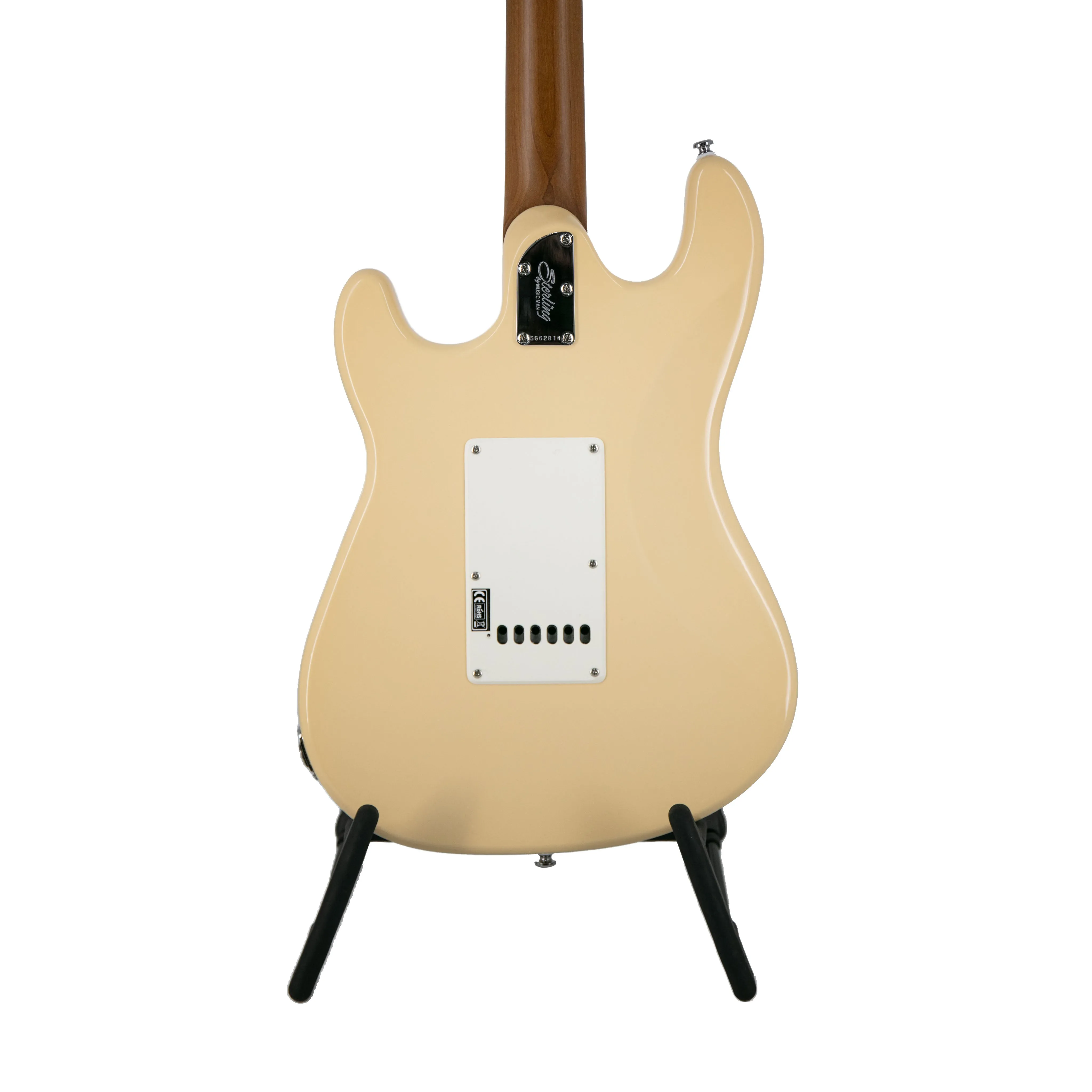 Sterling by Music Man CT50HSS Cutlass Electric Guitar, Buttermilk