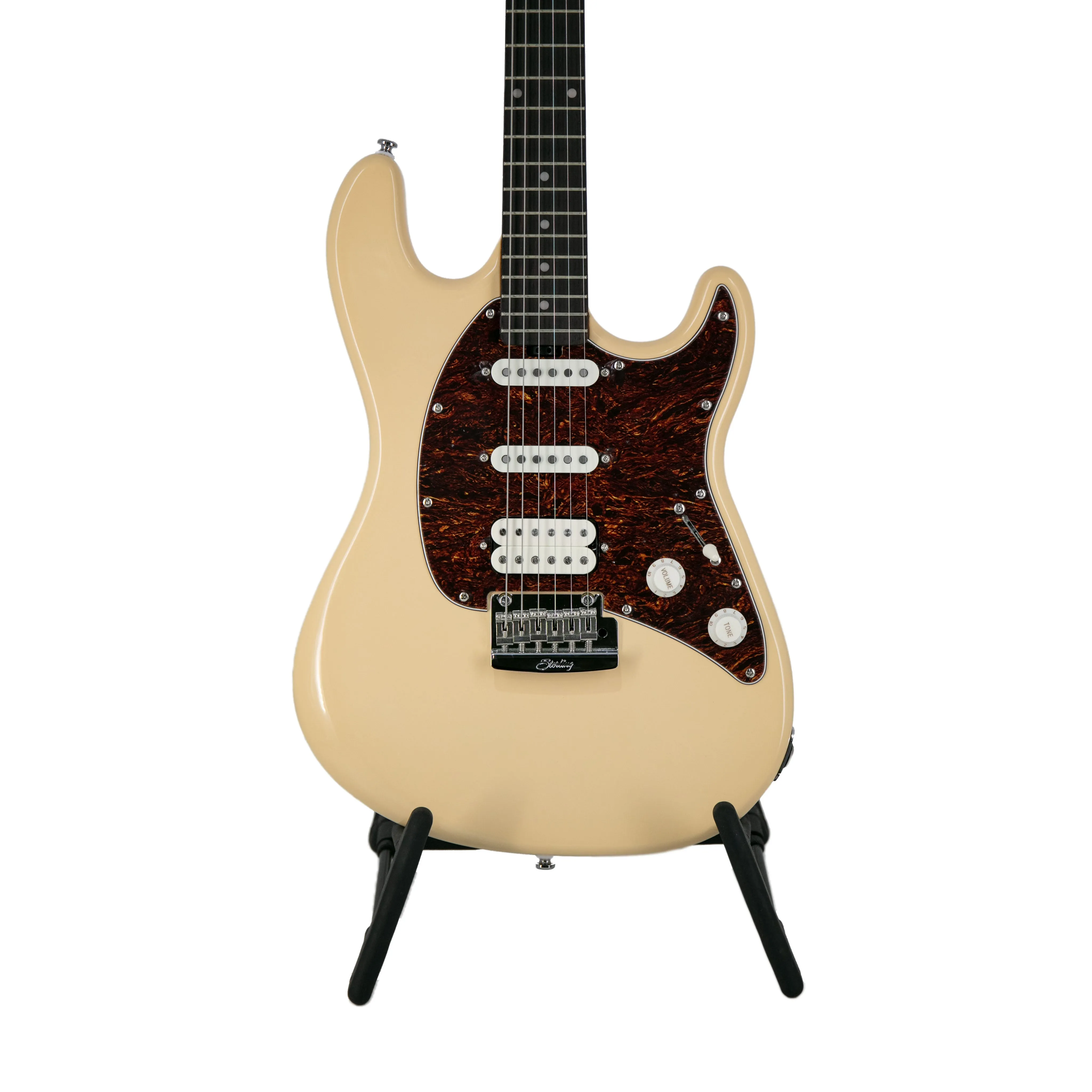 Sterling by Music Man CT50HSS Cutlass Electric Guitar, Buttermilk