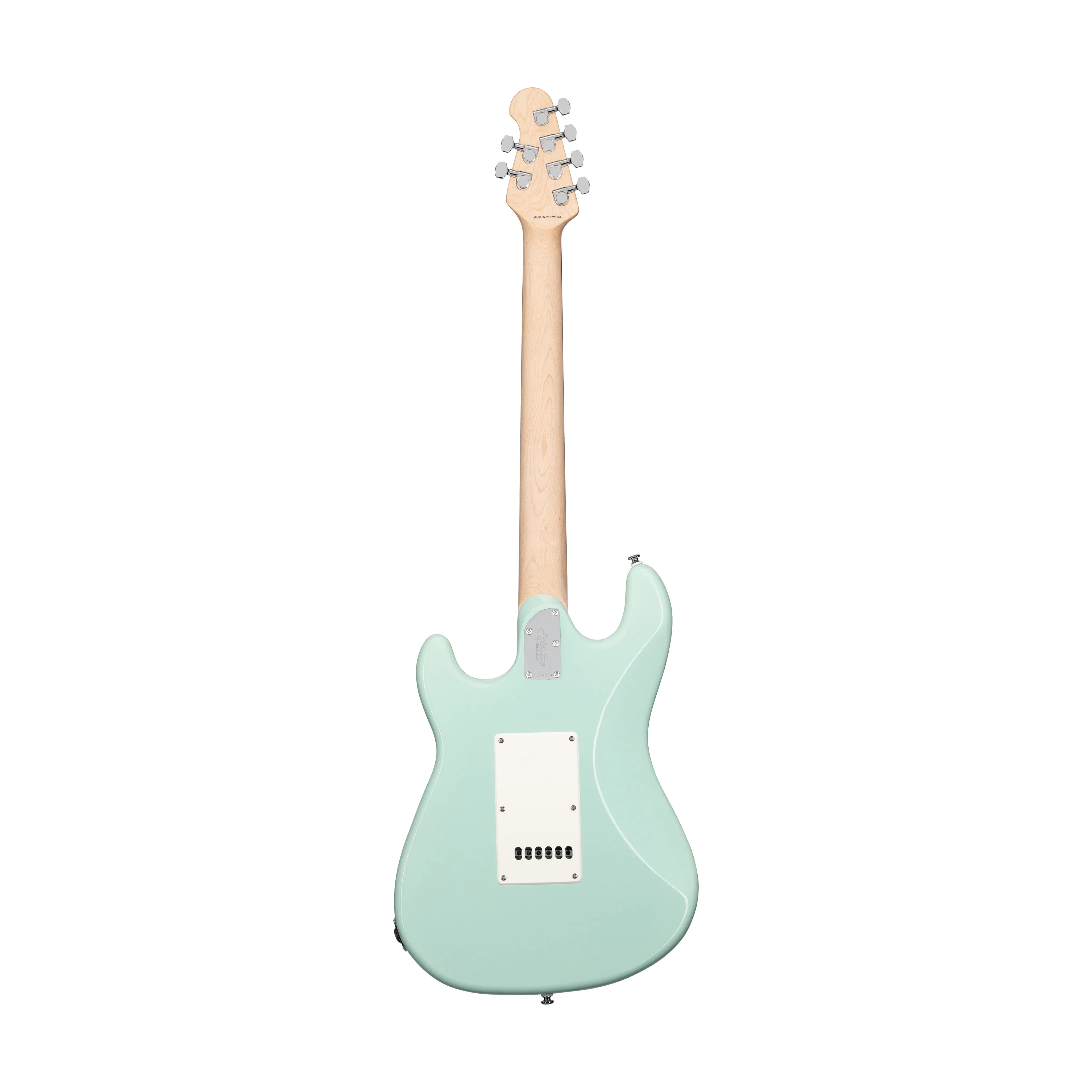 Sterling by Music Man Cutlass HSS Electric Guitar, Laurel FB, Mint Green