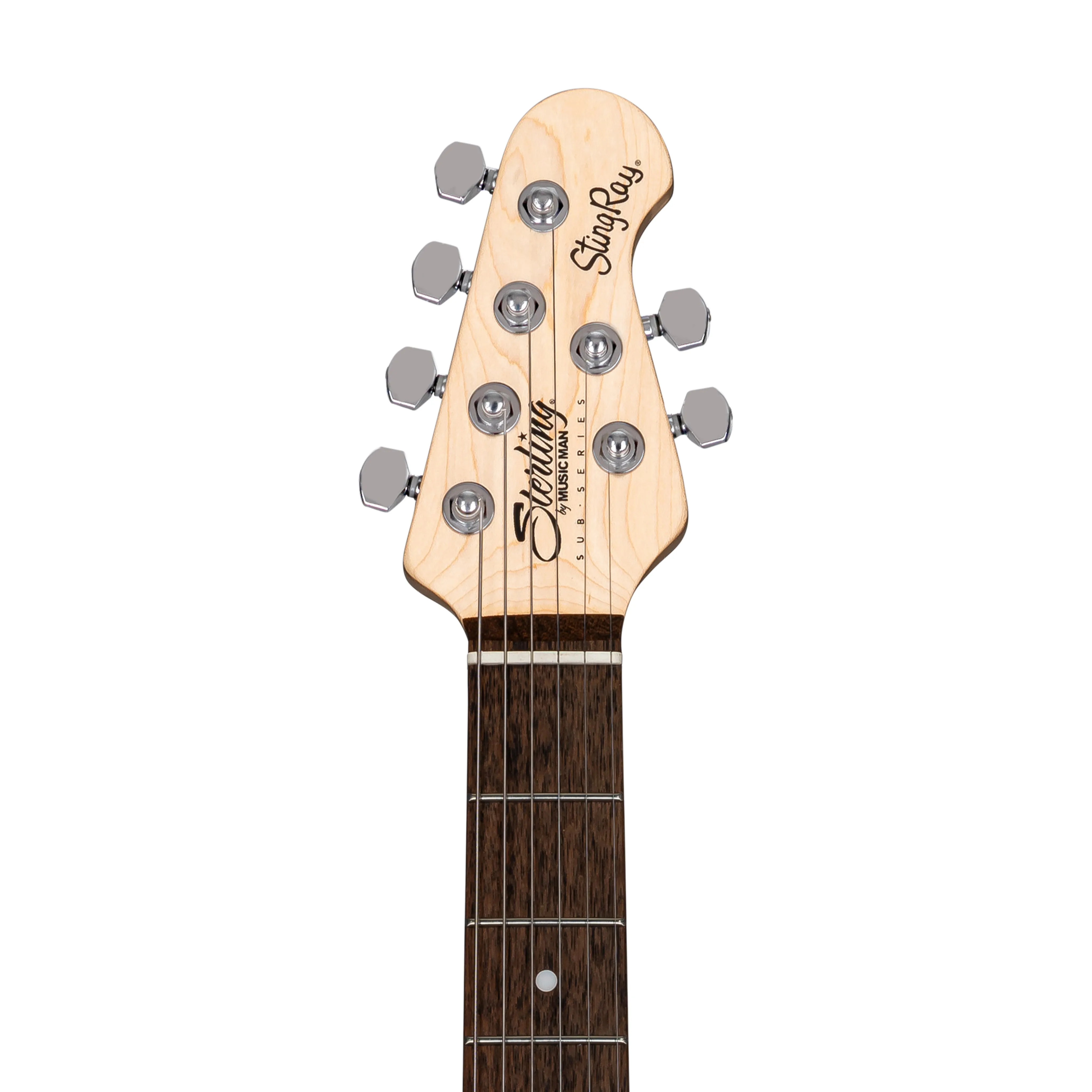 Sterling by Music Man SR30 StingRay HH Guitar, Laurel FB, Daphne Blue