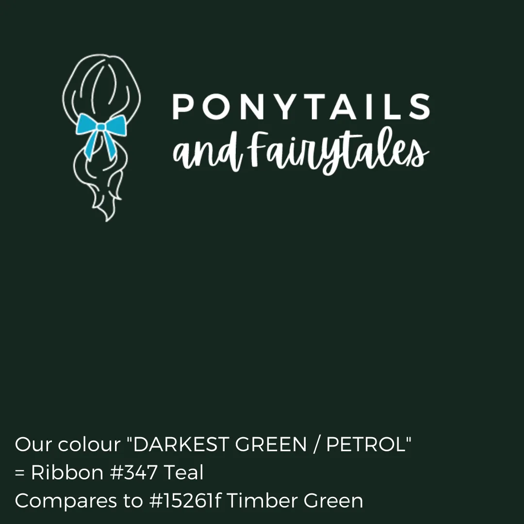 Swallowtail Bow Hair Tie - Solid Colour