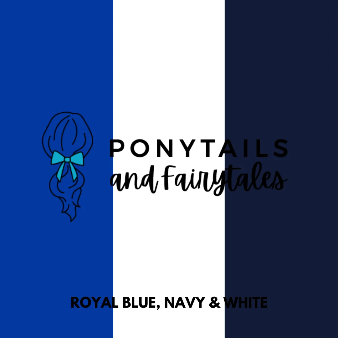 Swallowtail Bow Hair Tie - Solid Colour