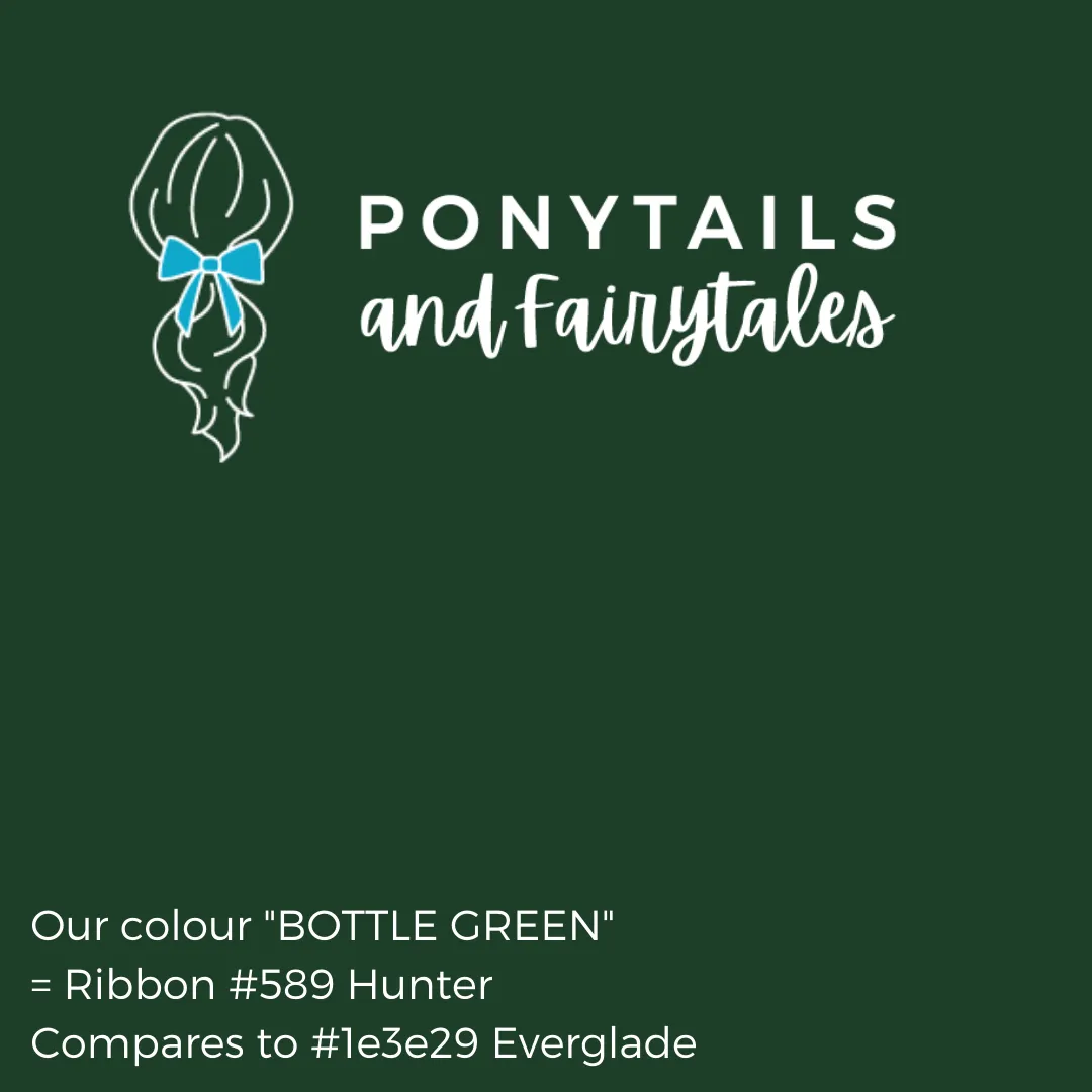 Swallowtail Bow Hair Tie - Solid Colour