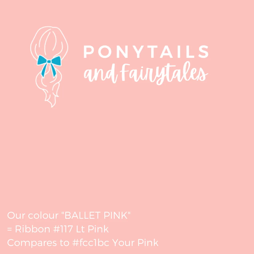 Swallowtail Bow Hair Tie - Solid Colour