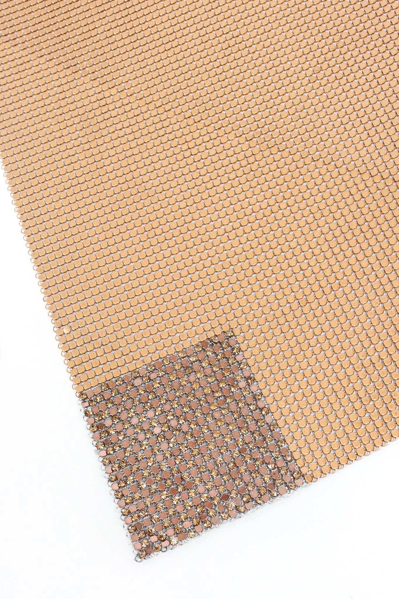 Swarovski Matte Metal Mesh Halter