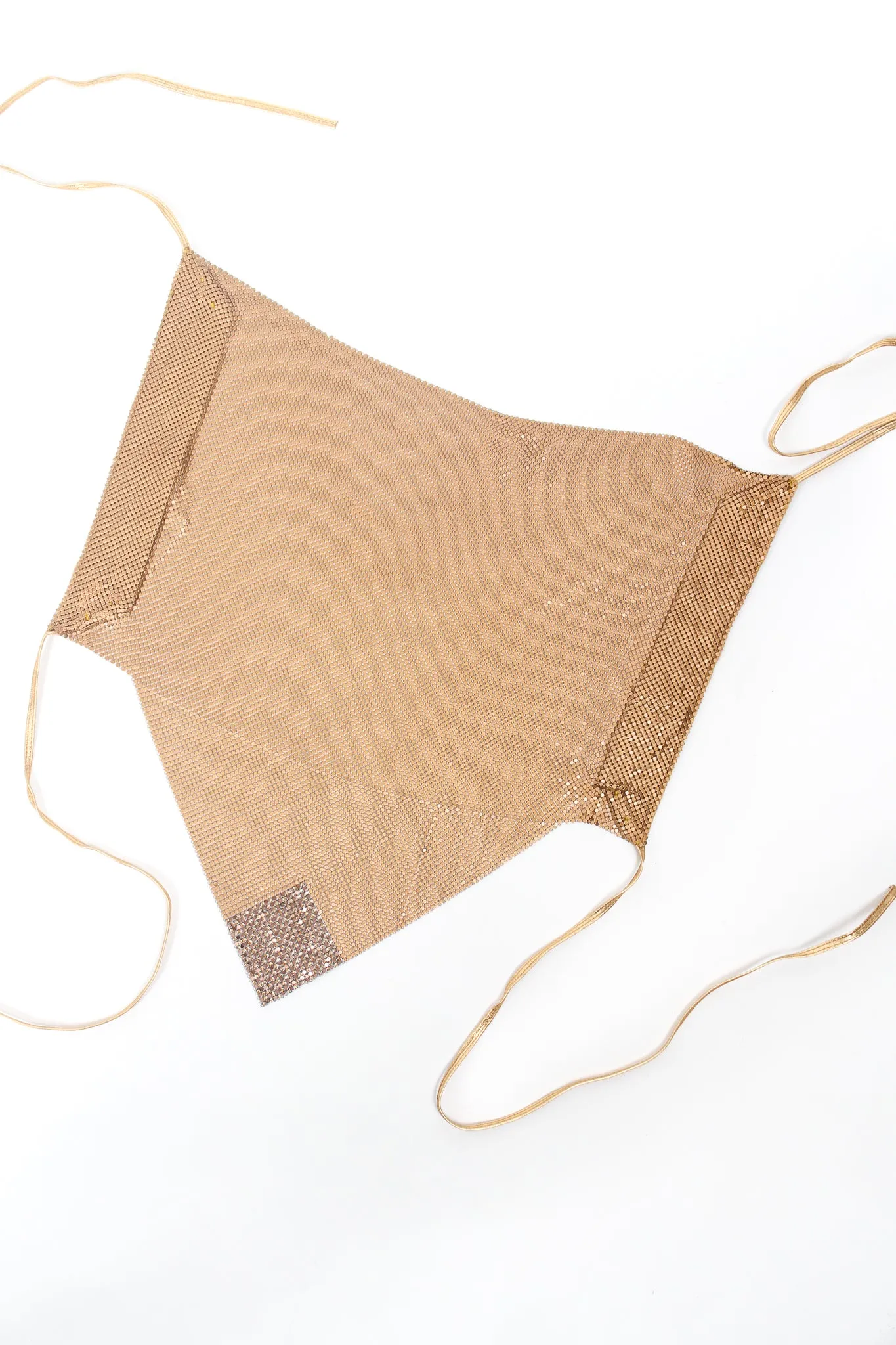 Swarovski Matte Metal Mesh Halter