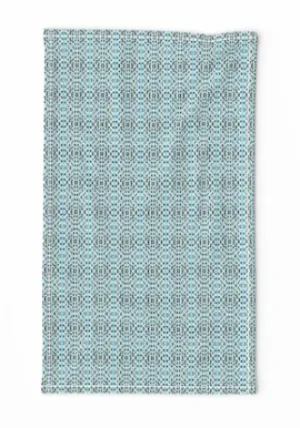 Tea Towel <br/> Solomon's Song, Turquoise