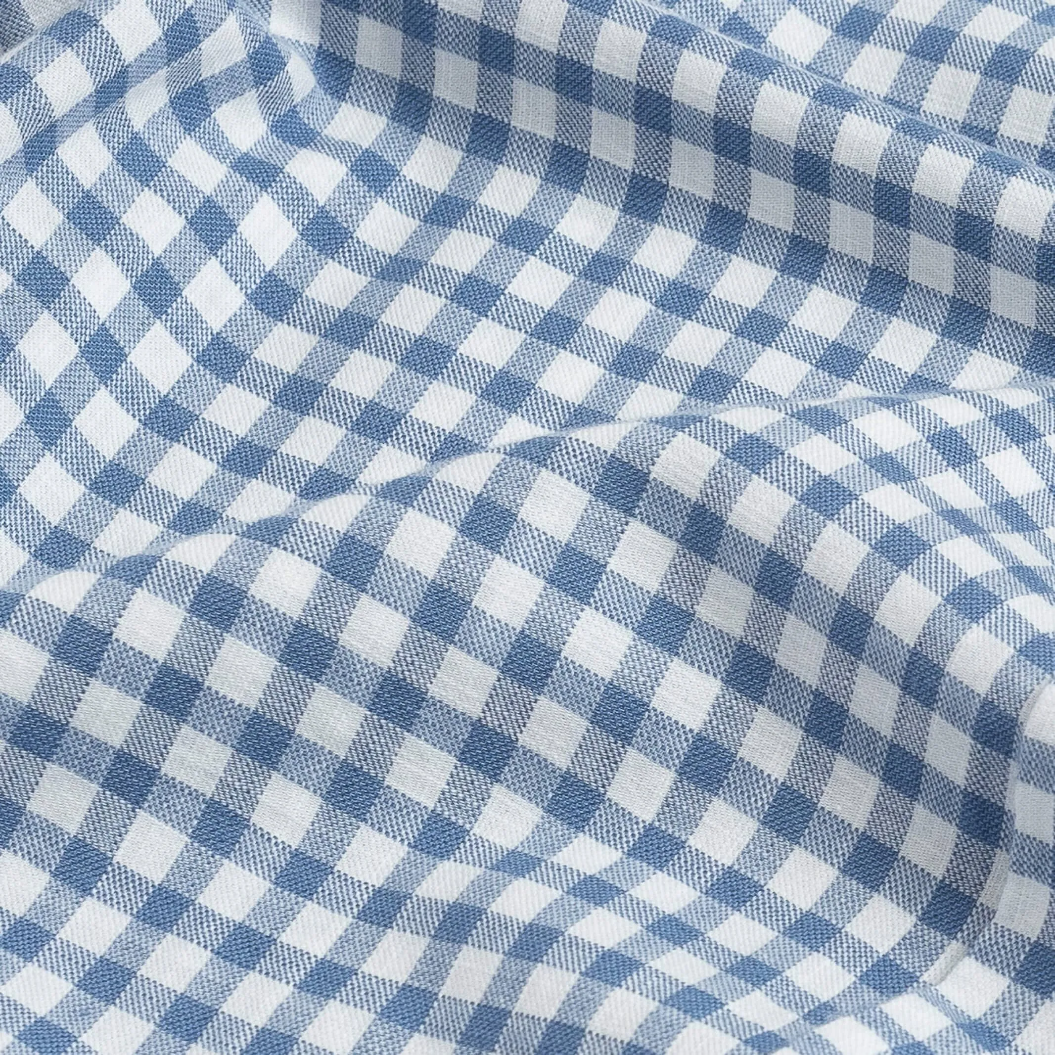The Light Blue Farwell Gingham Custom Shirt