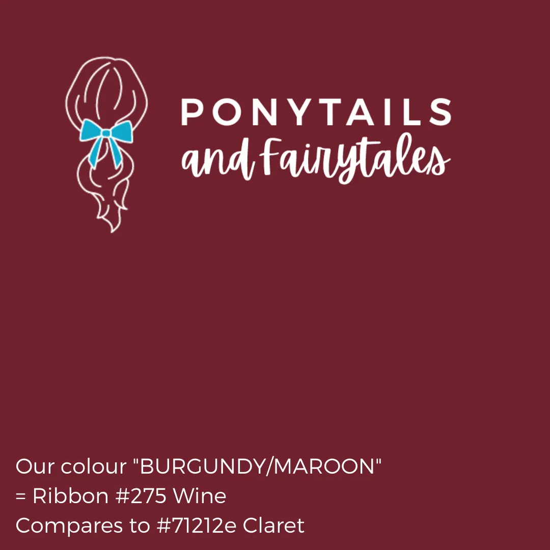 The Original Ponytail Bow - Single Colour
