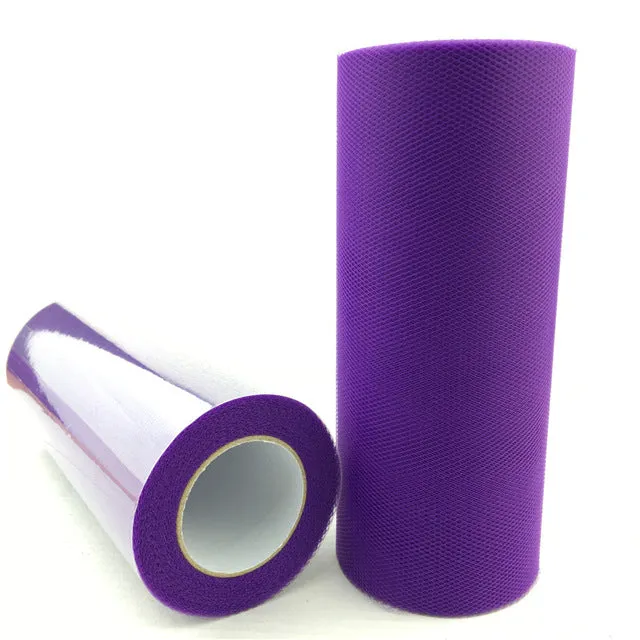 Tulle Roll 15cm 22m Roll Fabric Spool Tutu Baby Shower Party Birthday Gift Wrap Wedding Decoration Party Favors Event Supplies.