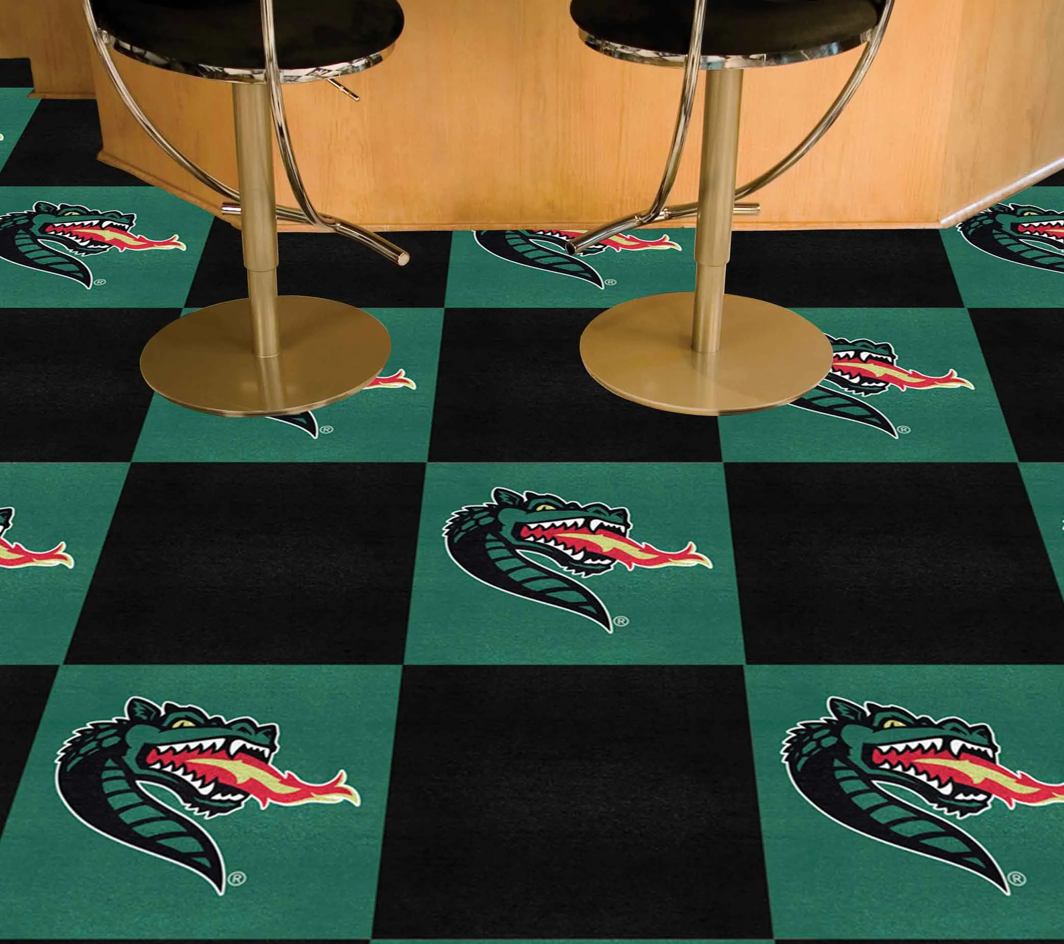 Univ of Alabama Birmingham Team Carpet Tiles