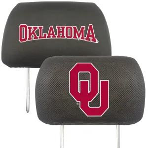 University of Oklahoma Head Rest Cover