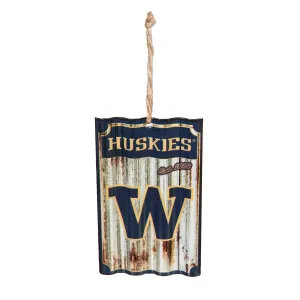 University of Washington, Metal Corrugate Ornament,3ot941mc